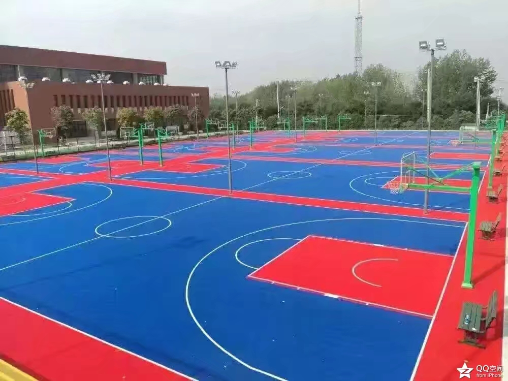 硅pu篮球场